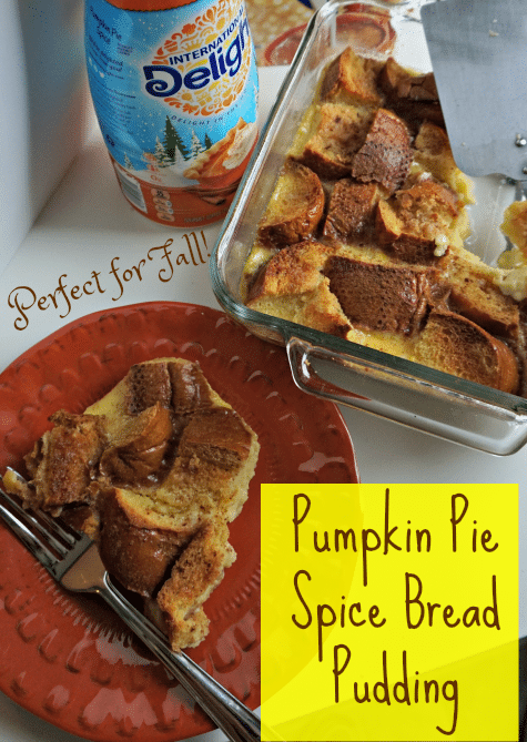 Pumpkin Pie Spice Bread Pudding Recipe