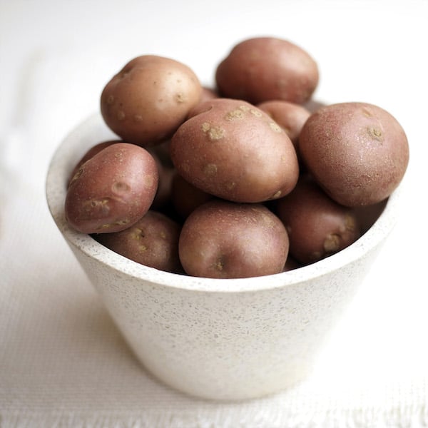 Red Potatoes in Bowl