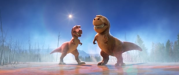 THE GOOD DINOSAUR - Pictured (L-R): Ramsey, Nash. ©2015 Disney•Pixar. All Rights Reserved.