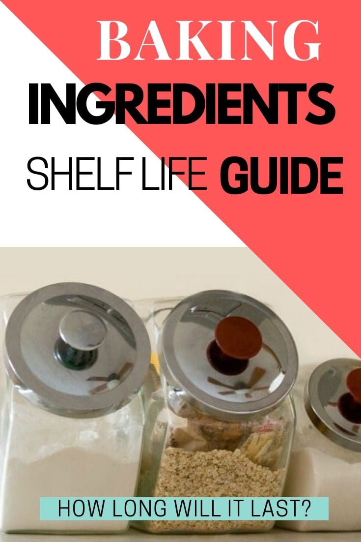 Baking Ingredients Shelf Life Guide Thrifty Jinxy