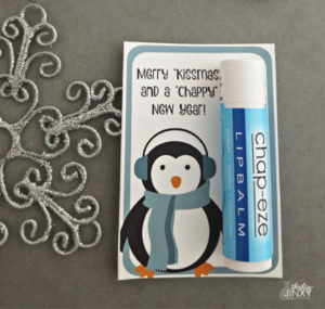 Easy Chapstick Gift Idea with Printable Cards - Thrifty Jinxy