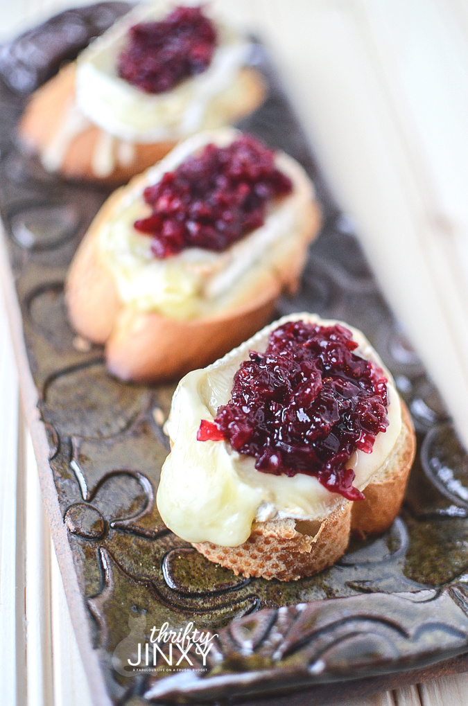 Cranberry Compote with Brie Appetizer Recipe