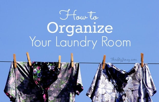 Reduce stress and make it easier to do your laundry with these tips about How to Organize Your Laundry Room!