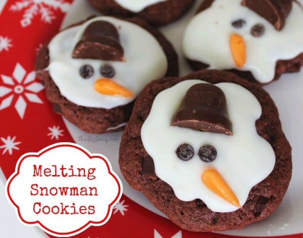 Melting Snowman Cookies Recipe