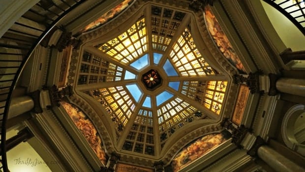 Monroe County Courthouse Ceiling Bloomington