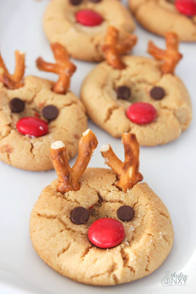 Rudolph Peanut Butter Cookies Recipe