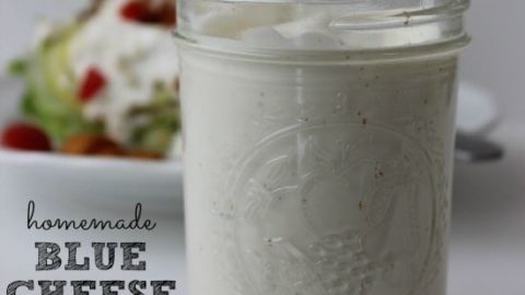 Easy Homemade Blue Cheese Dressing