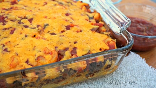 This Easy Taco Bake Recipe is perfect for weeknight meals when you're short on time. It gives great, homemade taste in a hurry!