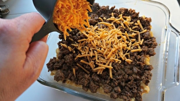 Easy Taco Bake Recipe Process