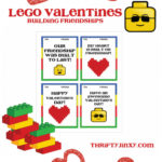 LEGO Valentine Cards