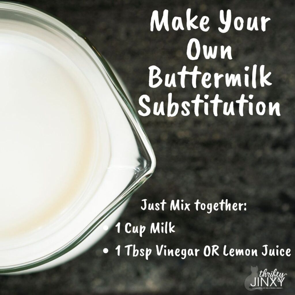 Make a Buttermilk Alternative from Items Already in Your Kitchen