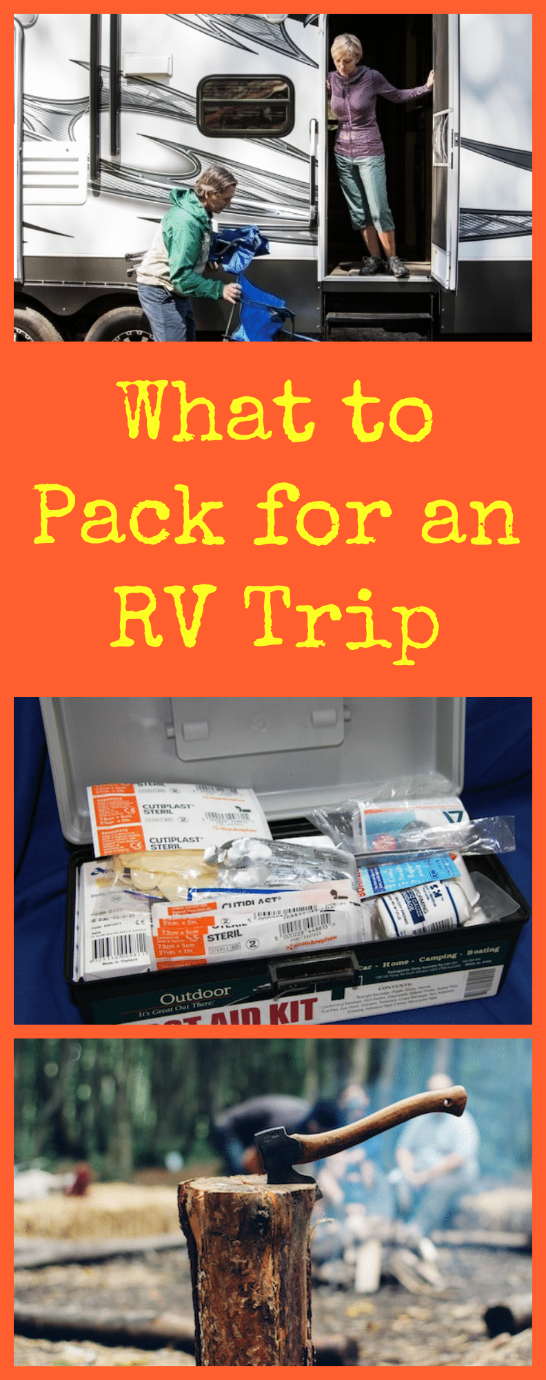 What to Pack for an RV Trip