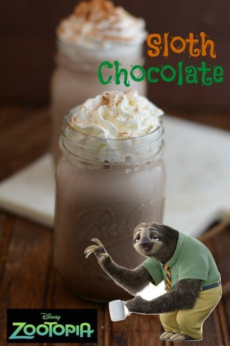 Zootopia Sloth Chocolate Recipe