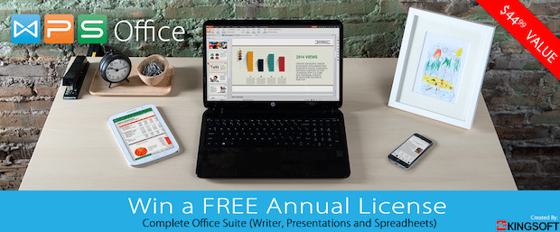 WPS Office BEST Microsoft Office Alternative Giveaway