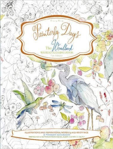 Painterly Days: The Woodland Watercoloring Books