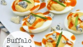 Buffalo Deviled Eggs