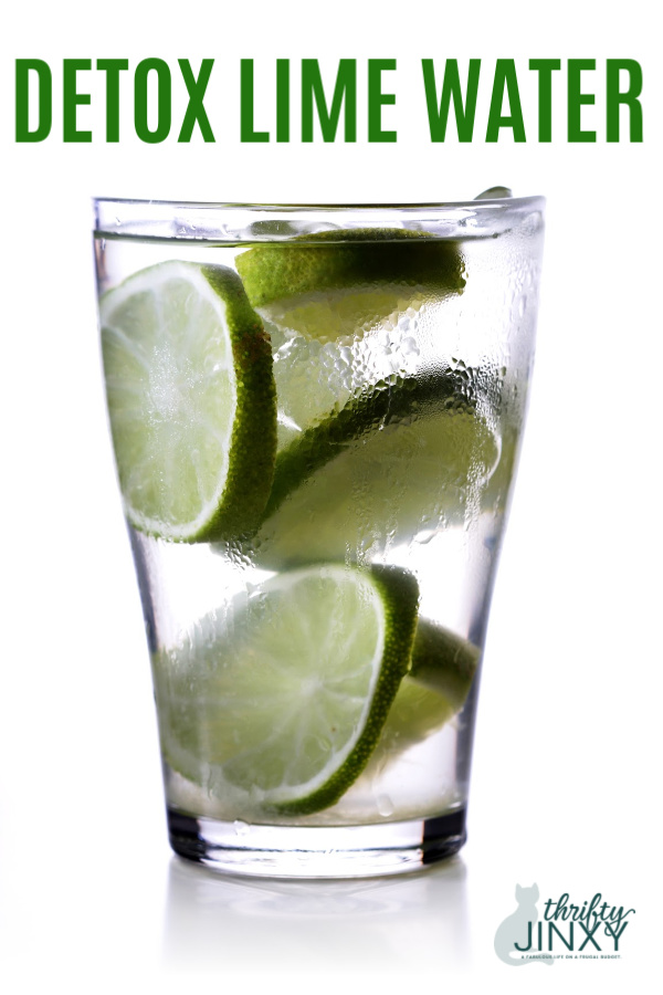 Detox Lime Infused Water Thrifty Jinxy
