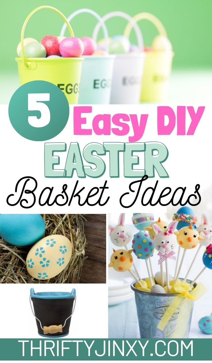 5 Simple DIY Easter Baskets - Thrifty Jinxy