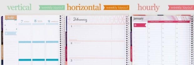 Erin Condren LifePlanner Layout Options