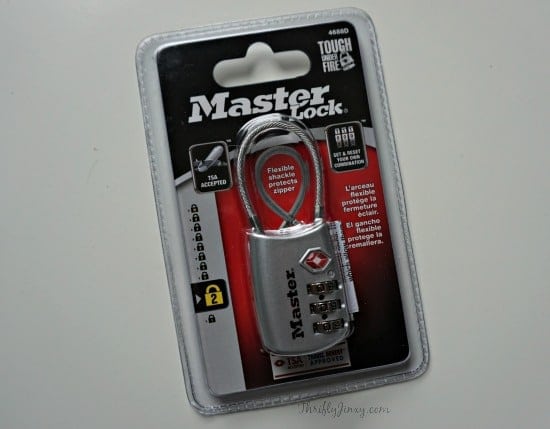 Master Lock TSA Lock