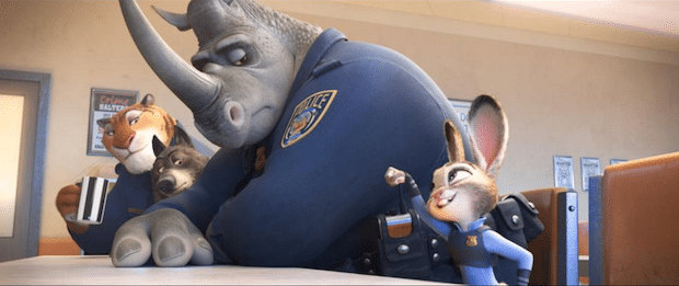 Zootopia Police Squad Room