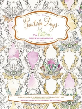 Painterly Days: The Pattern Watercoloring Books