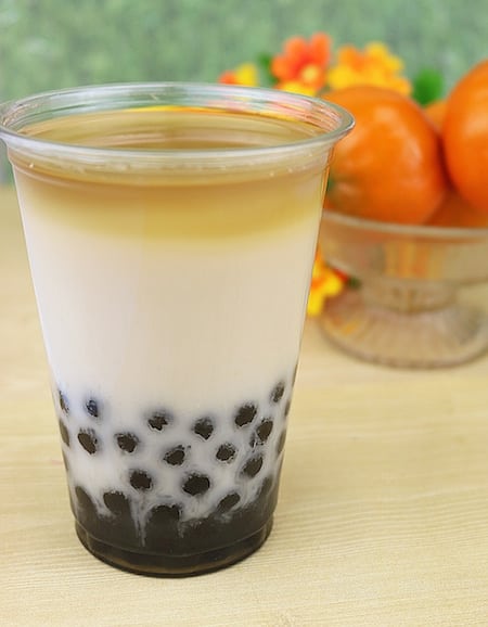 Orange Blossom Honey Bubble Tea