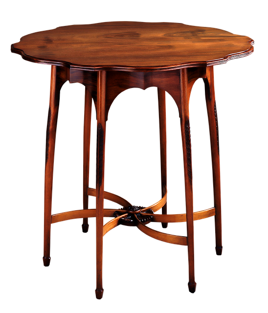 wooden table