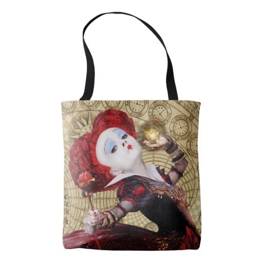 Red Queen Tote Bag Alice in Wonderland