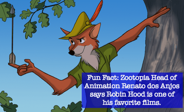 Disney Robin Hood Zootopia