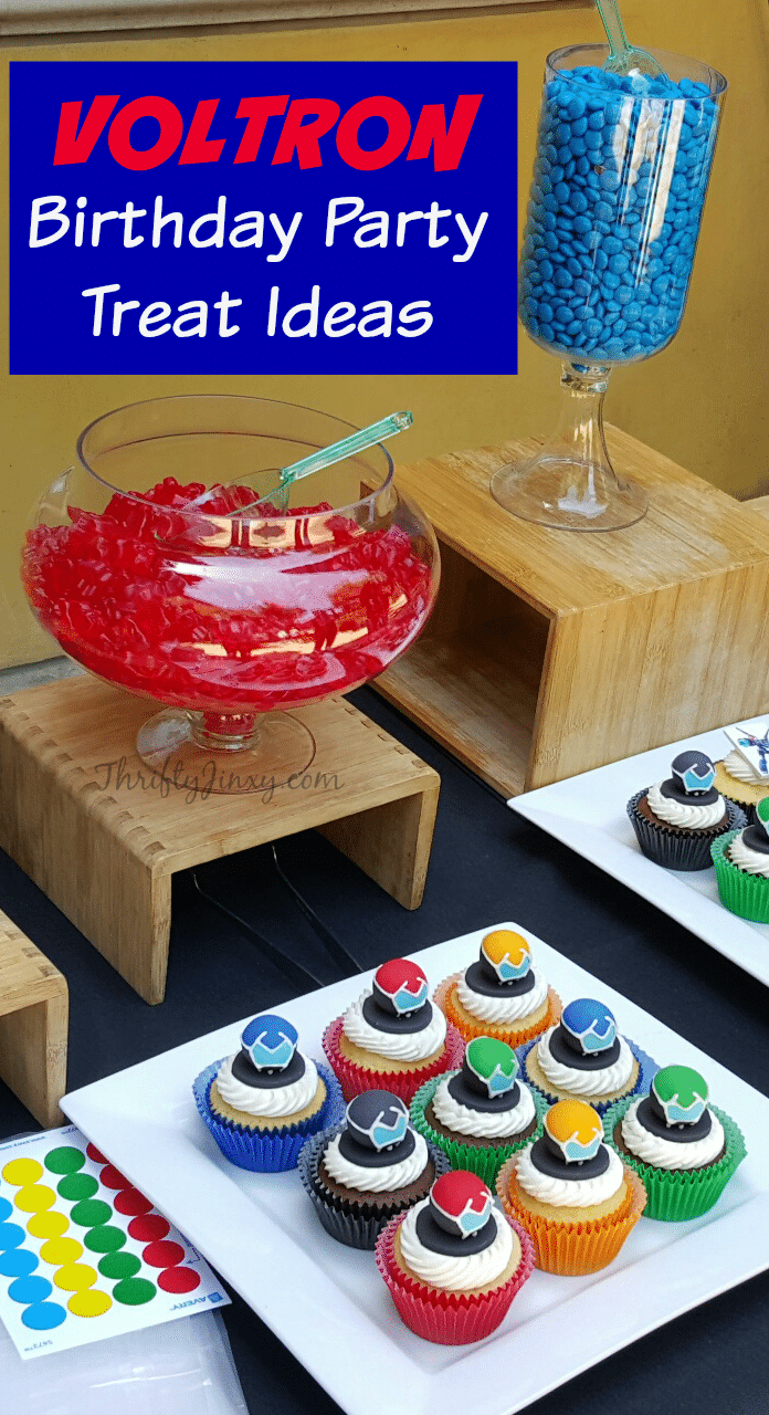 Voltron Birthday Party Treat Ideas