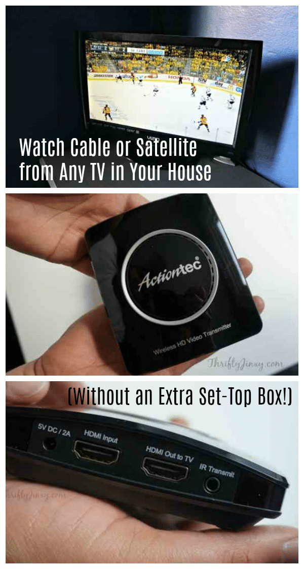 Watch Cable Or Satellite From Any Tv In Your House Without An Extra Set Top Box Thrifty Jinxy