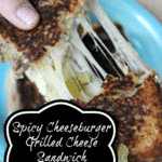 Spicy Cheeseburger Grilled Cheese Sandwich Recipe