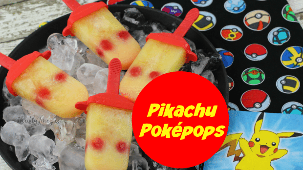 Pokemon Ice Pops Recipe - Pikachu Pokepops!