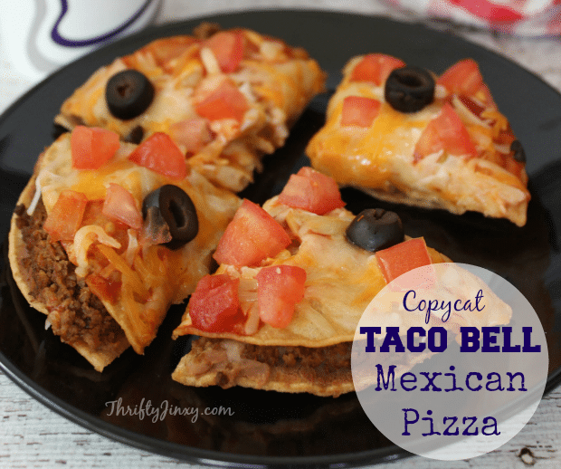 Best Copycat Taco Bell Mexican Pizza Recipe