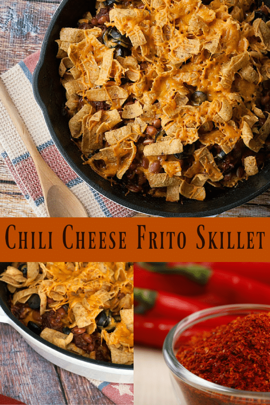 Chili Cheese Frito Skillet Dinner Recipe