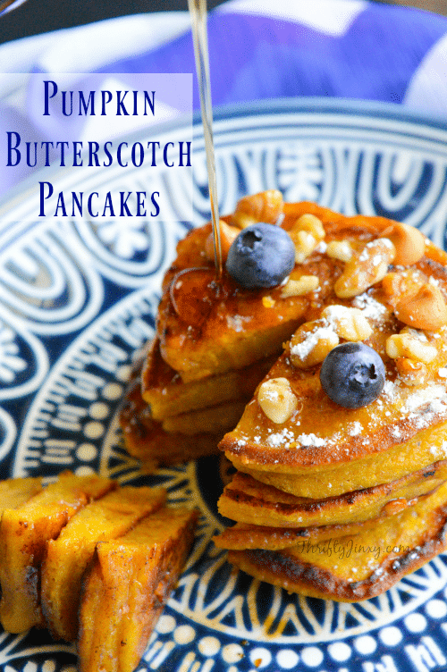 Pumpkin Butterscotch Pancakes Recipe