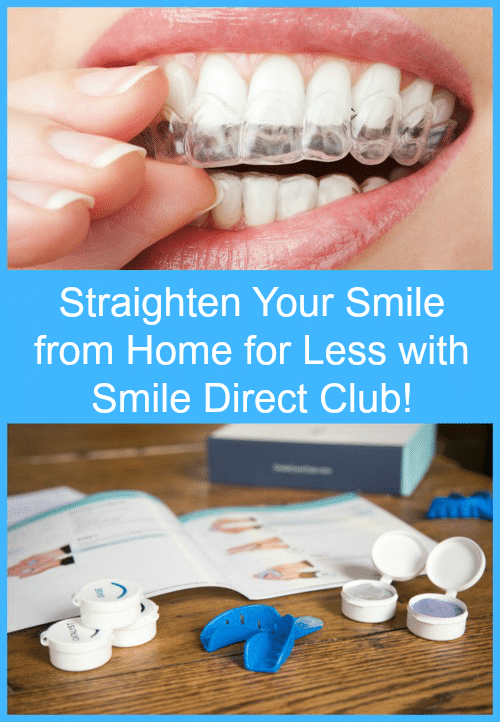 Straighten Your Smile from Home for Less with Smile Direct Club! #WhatMakesMeSmile