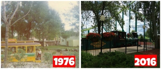 Valley Fair Train Trolley 40 Years