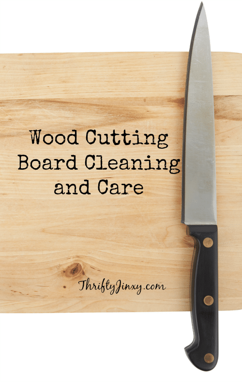 Use these tips for Wood Cutting Board Cleaning and Care to keep your board in good condition, lasting longer and keeping your food safe.