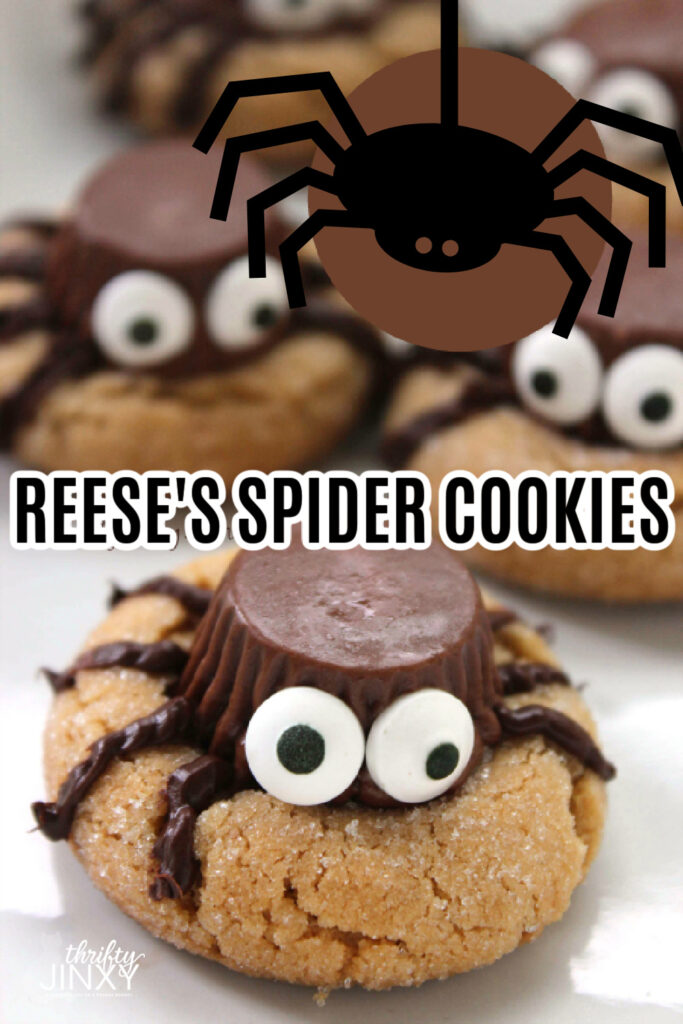 Reeses Spider Cookies