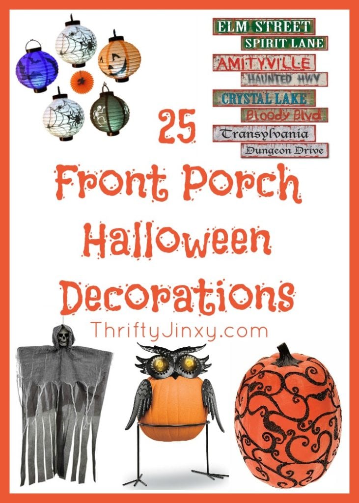 25 Amazing Halloween Front Porch Decorations