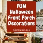 FUN Halloween Front Porch Decorations