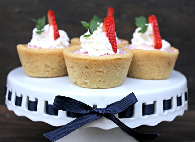 Mini Honey Balsamic Berry Cheesecakes