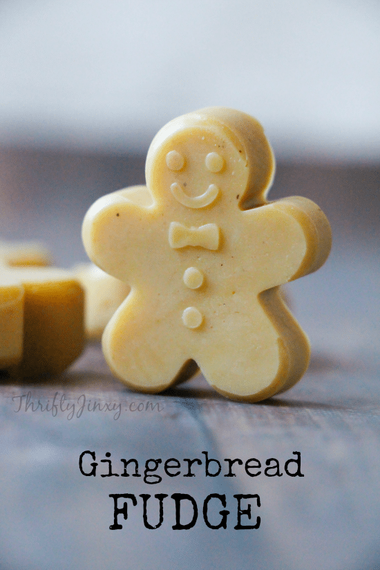 Homemade Gingerbread Fudge Recipe
