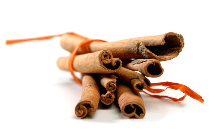 Tied Bunch of cinnamon Sticks