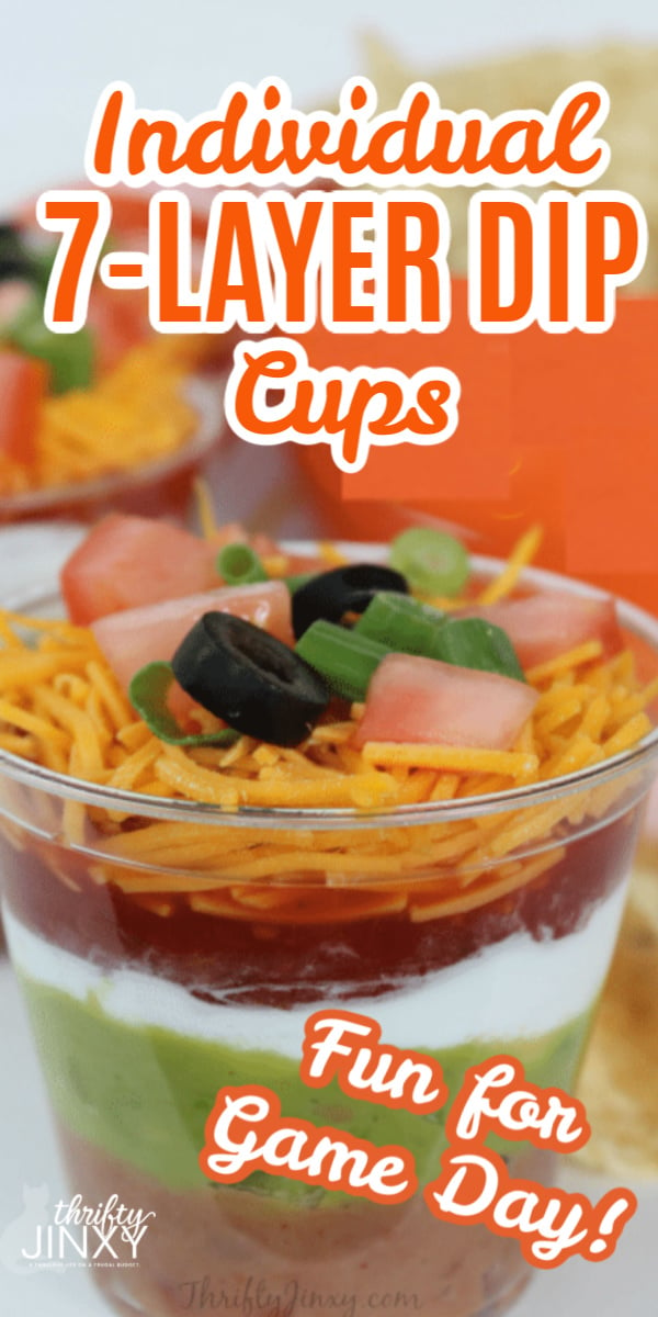 Individual 7 Layer Dip Cups Recipe - a Perfect Party Appetizer ...