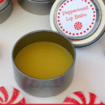 DIY Homemade Peppermint Lip Balm with Printable Labels