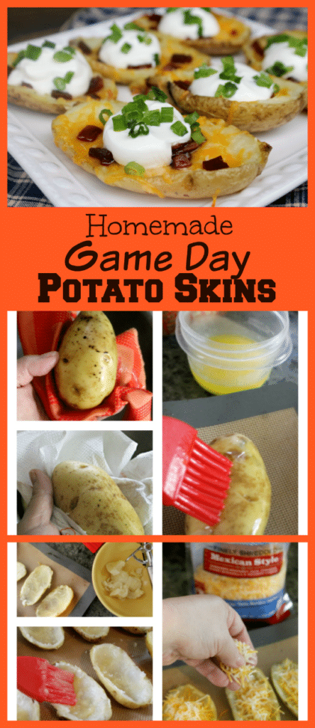 Homemade Game Day Potato Skins Recipe