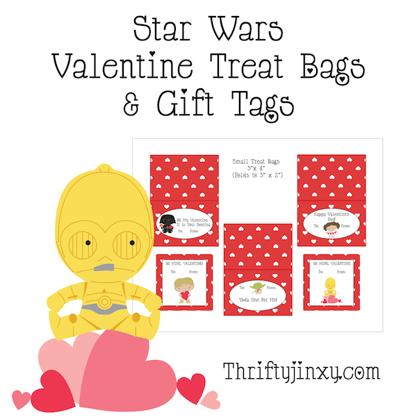 Star Wars Printable Treat Bag Toppers and Gift Tags